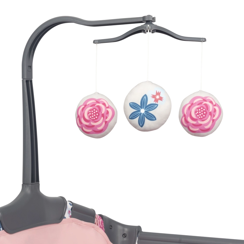 CUNA CORRAL EZ REST FLORA PINK - 7