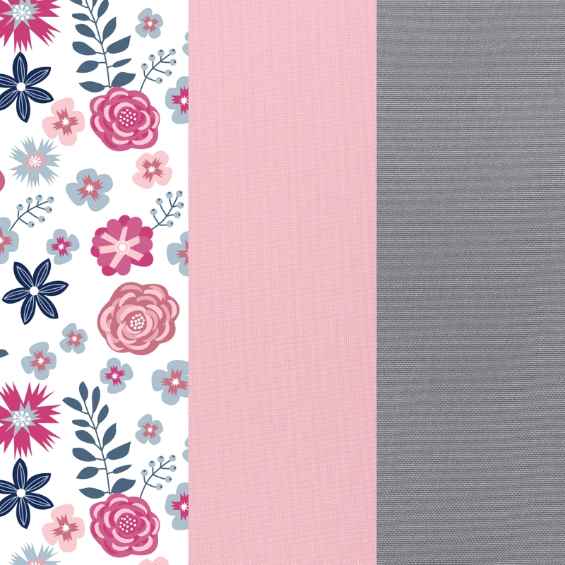 CUNA CORRAL EZ REST FLORA PINK - 8
