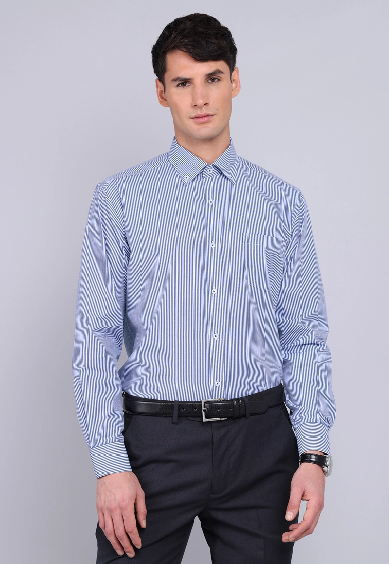 CAMISA FORMAL RAYAS VAN HEUSEN - 1