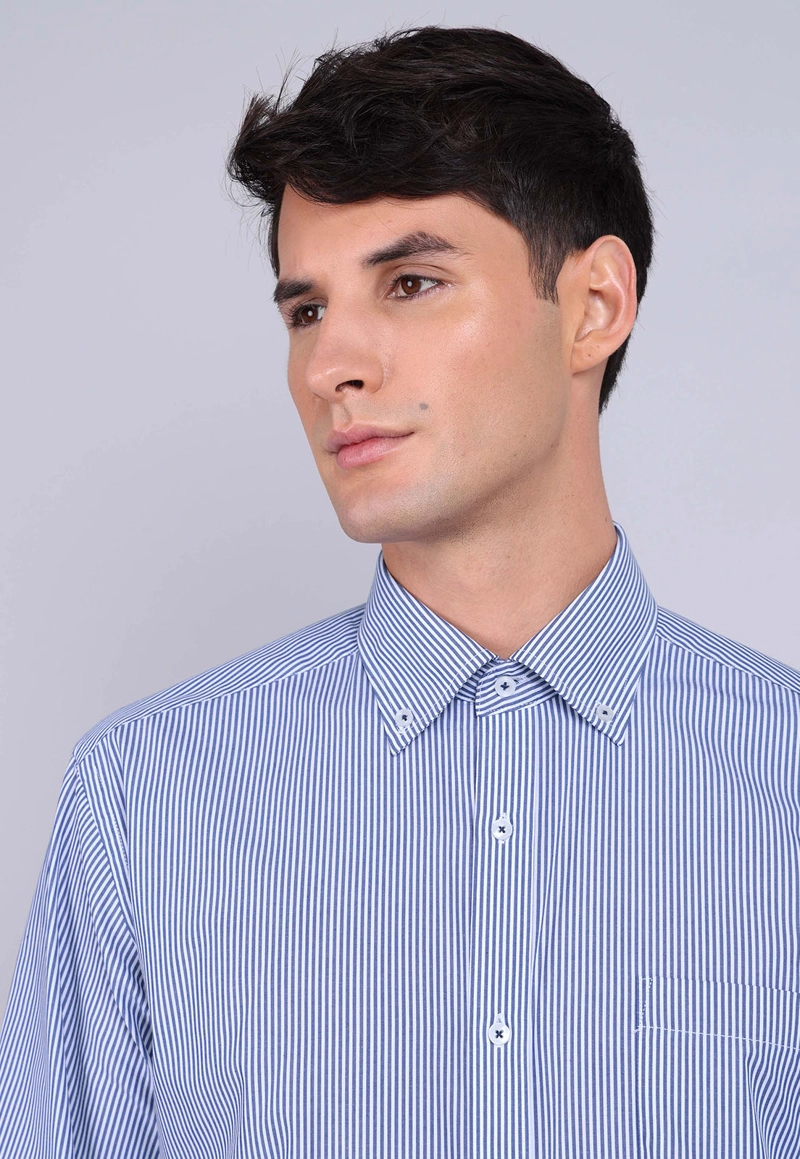 CAMISA FORMAL RAYAS VAN HEUSEN - 4