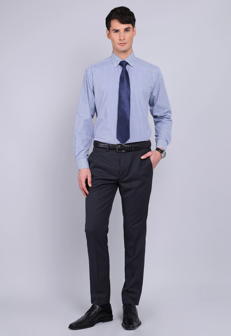 CAMISA FORMAL RAYAS VAN HEUSEN - 5