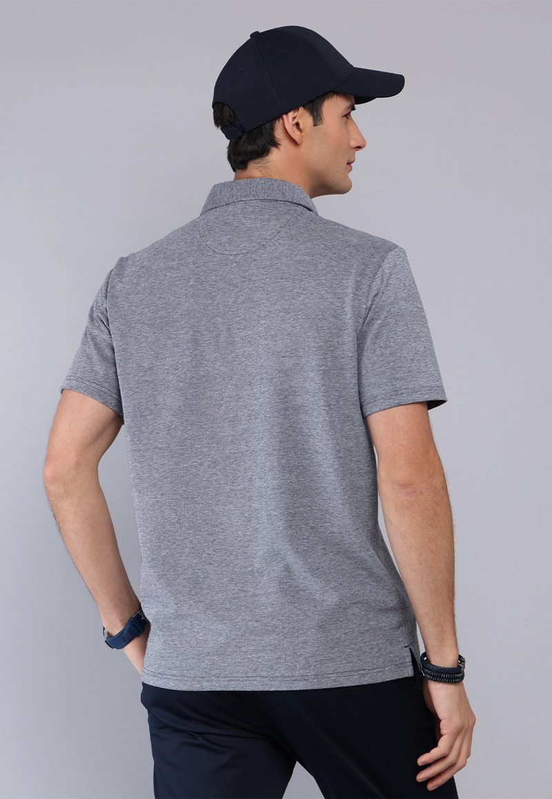 POLERA MELANGE MANGA CORTA ARROW - 2