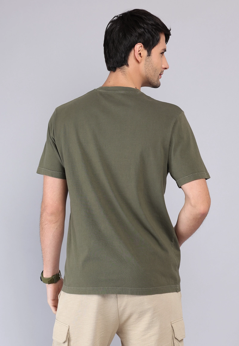 POLERA CUELLO REDONDO STONE WASH ARROW - 2
