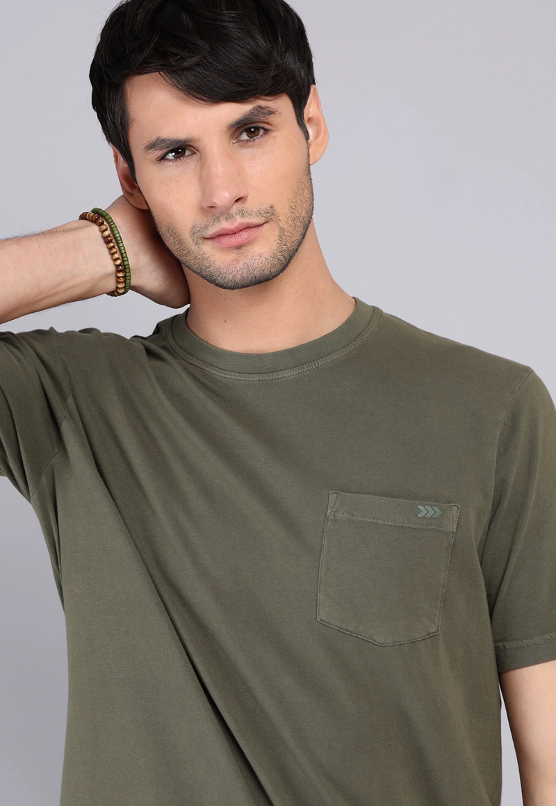 POLERA CUELLO REDONDO STONE WASH ARROW - 3