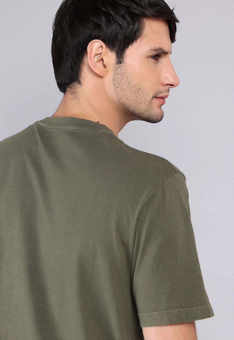 POLERA CUELLO REDONDO STONE WASH ARROW - 5