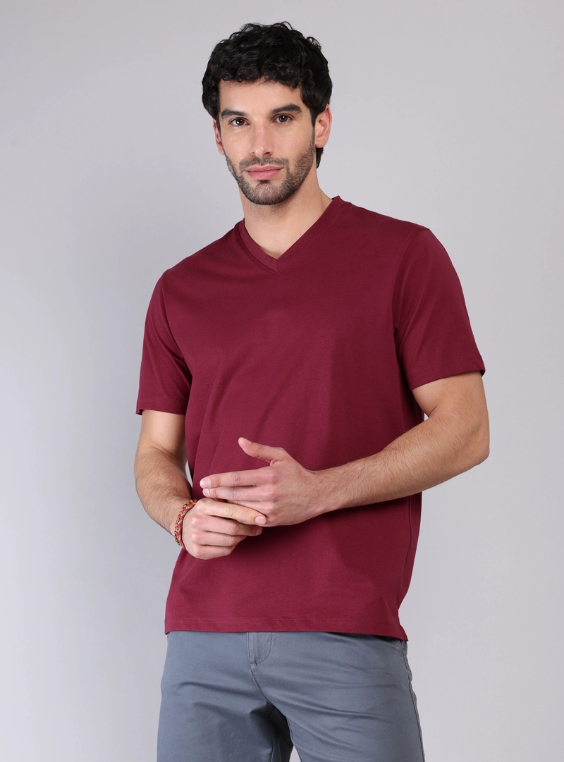 POLERA CUELLO V PIERO BUTTI - 1