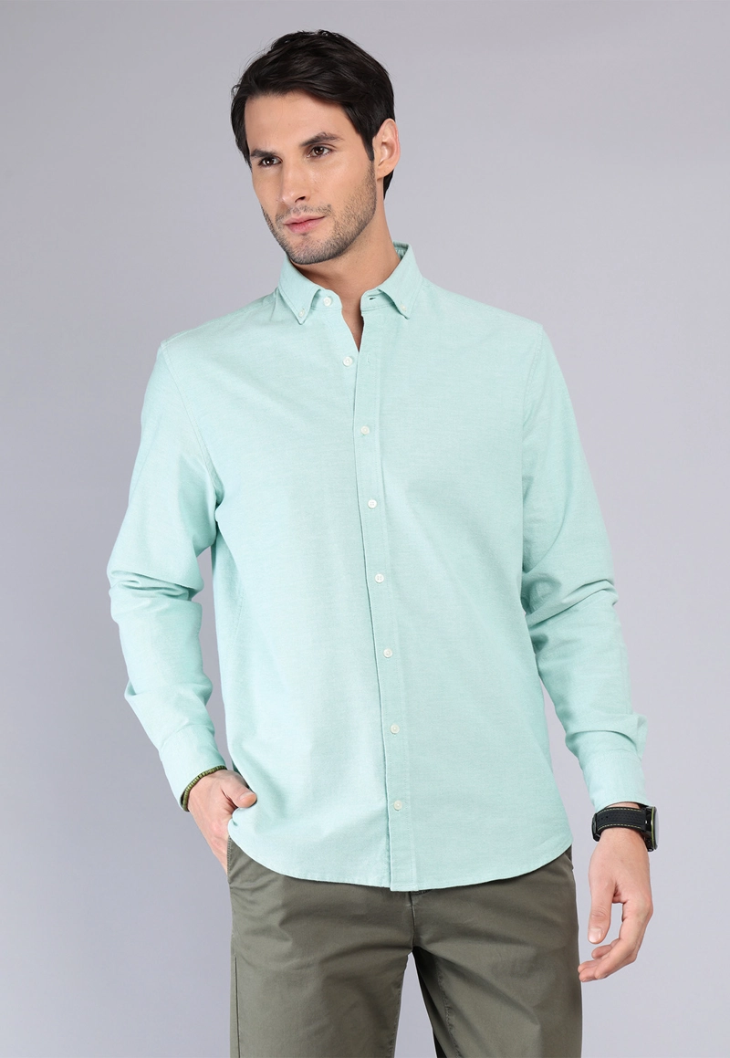 CAMISA OXFORD SPANDEX ARROW - 1