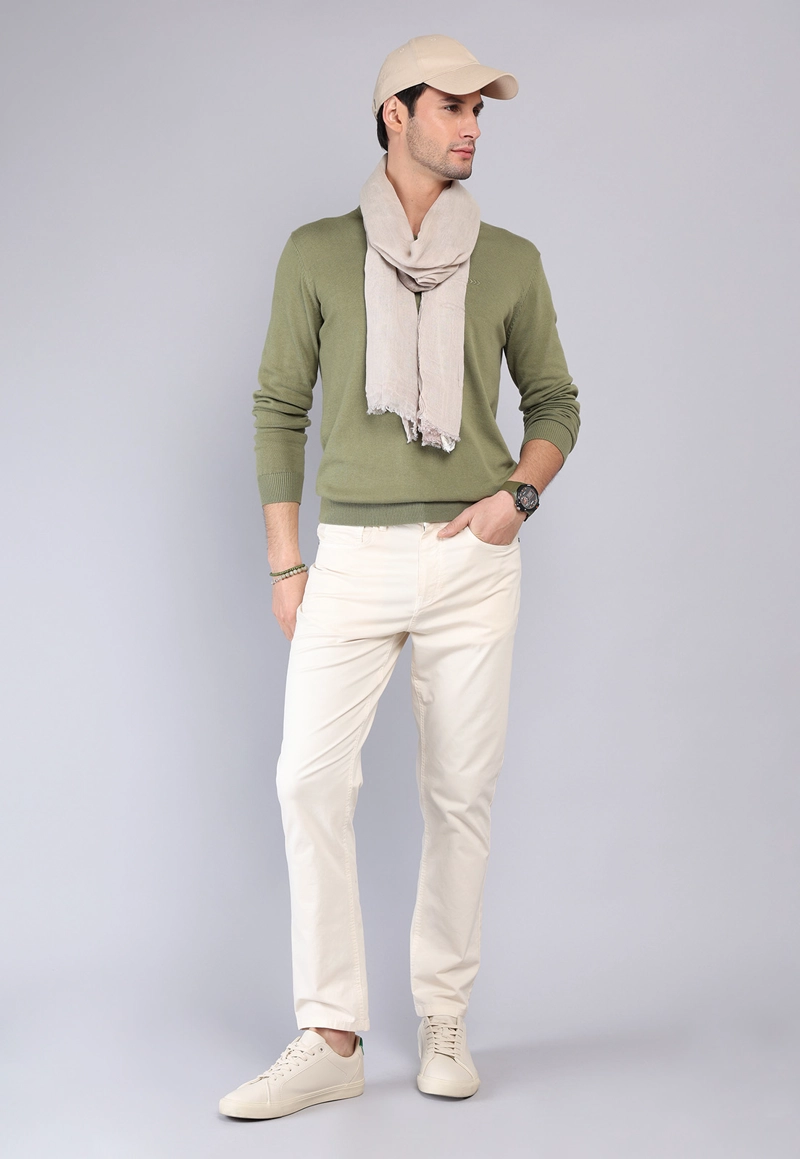 SWEATER CUELLO V ARROW - 4
