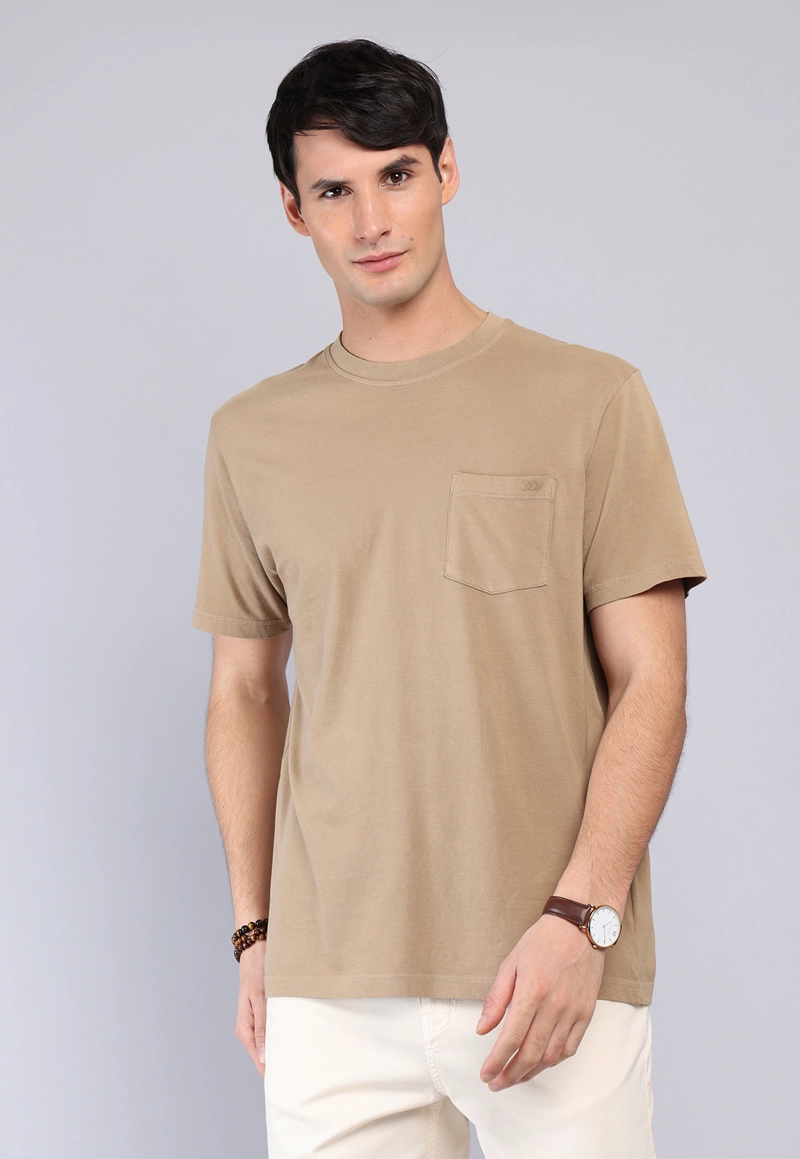 POLERA CUELLO REDONDO STONE WASH ARROW - 1