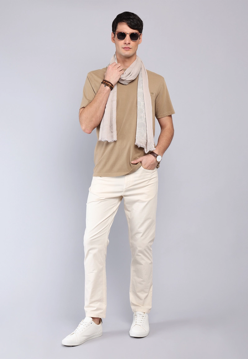 POLERA CUELLO REDONDO STONE WASH ARROW - 4