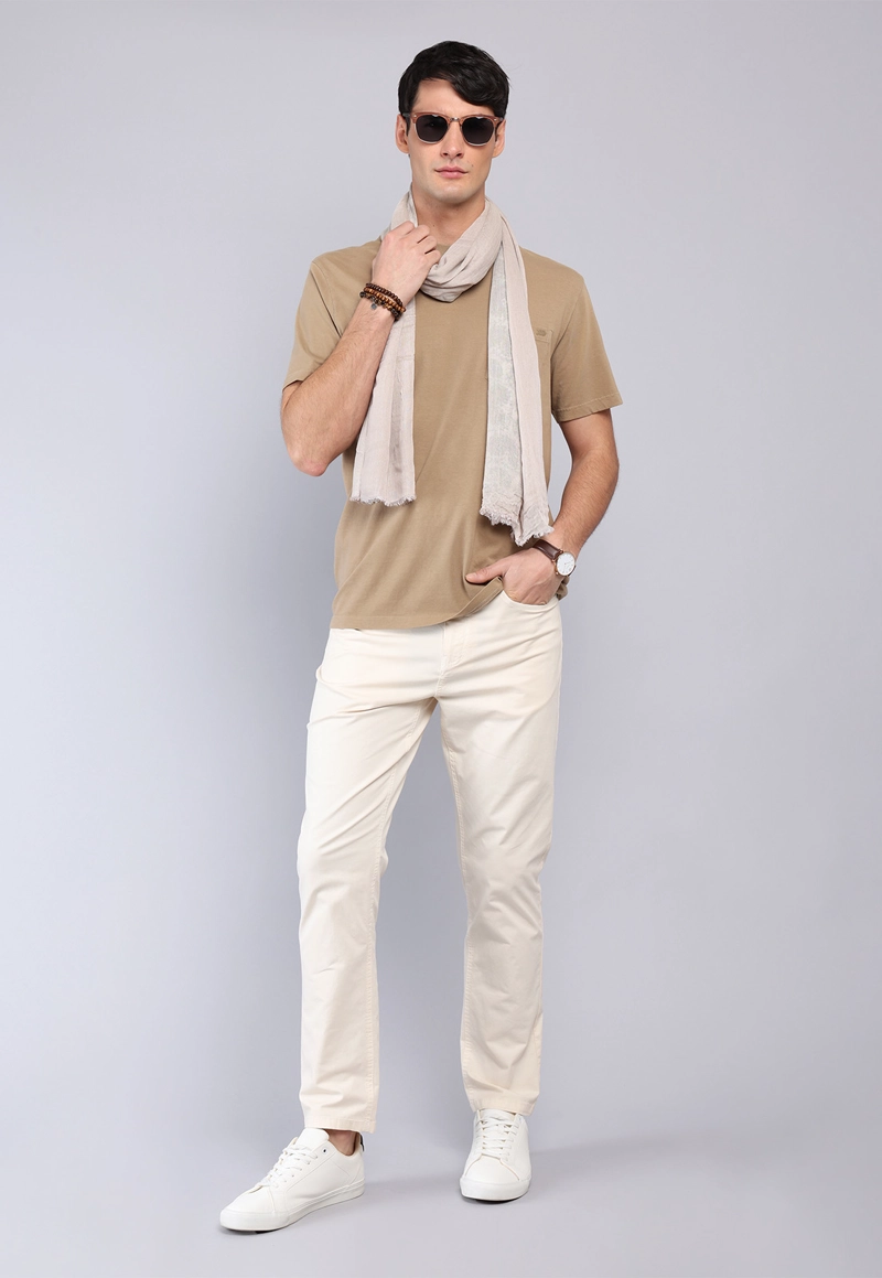 POLERA CUELLO REDONDO STONE WASH ARROW - 4