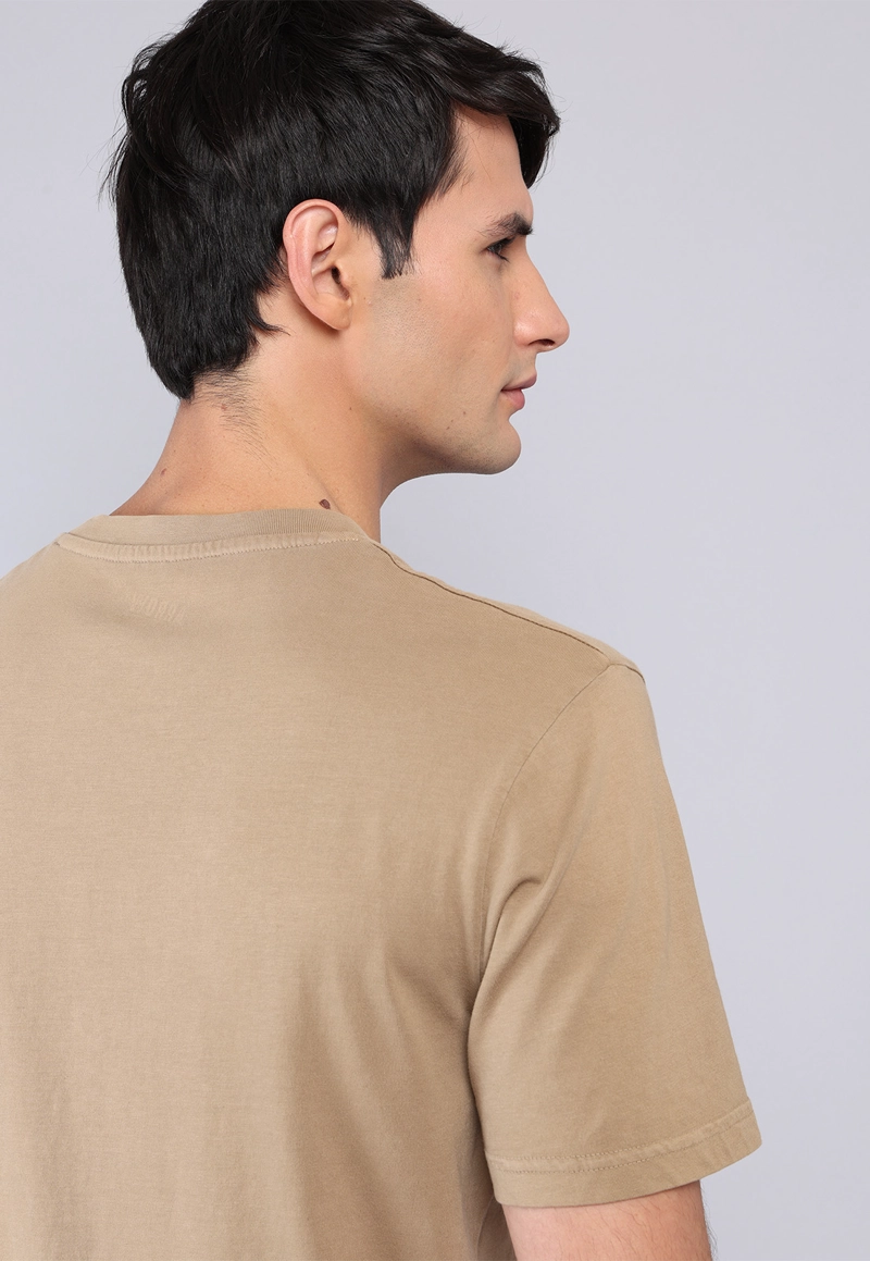 POLERA CUELLO REDONDO STONE WASH ARROW - 5