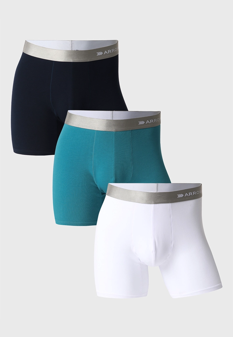 BOXER 3 UNIDADES LISO ARROW - 1
