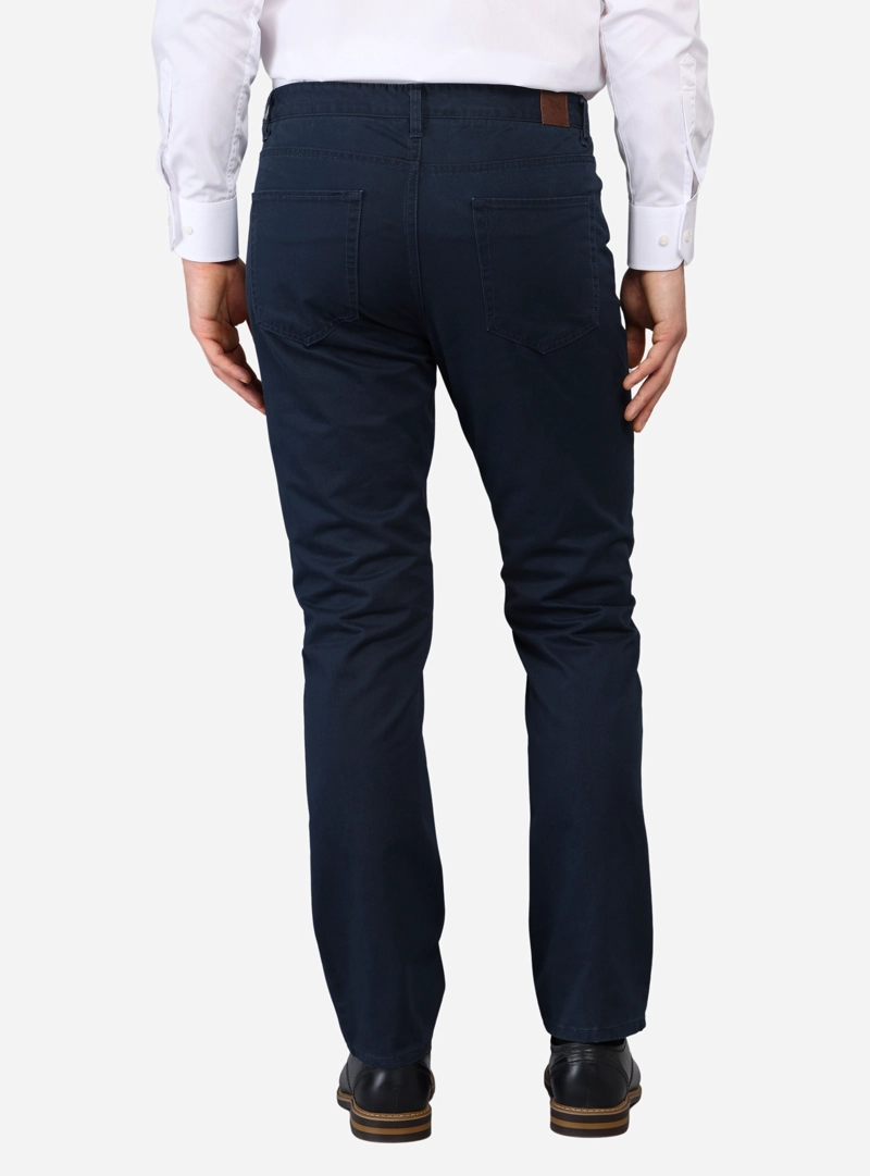 PANTALON HOMBRE ARROW 5 POCKET BASICO REGULAR FIT AZUL - 2