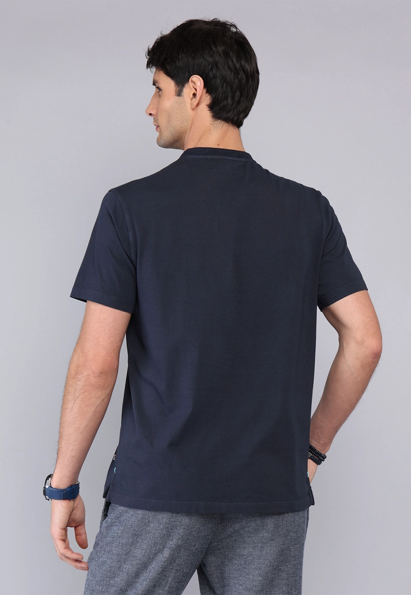 POLERA CUELLO REDONDO STONE WASH ARROW - 2