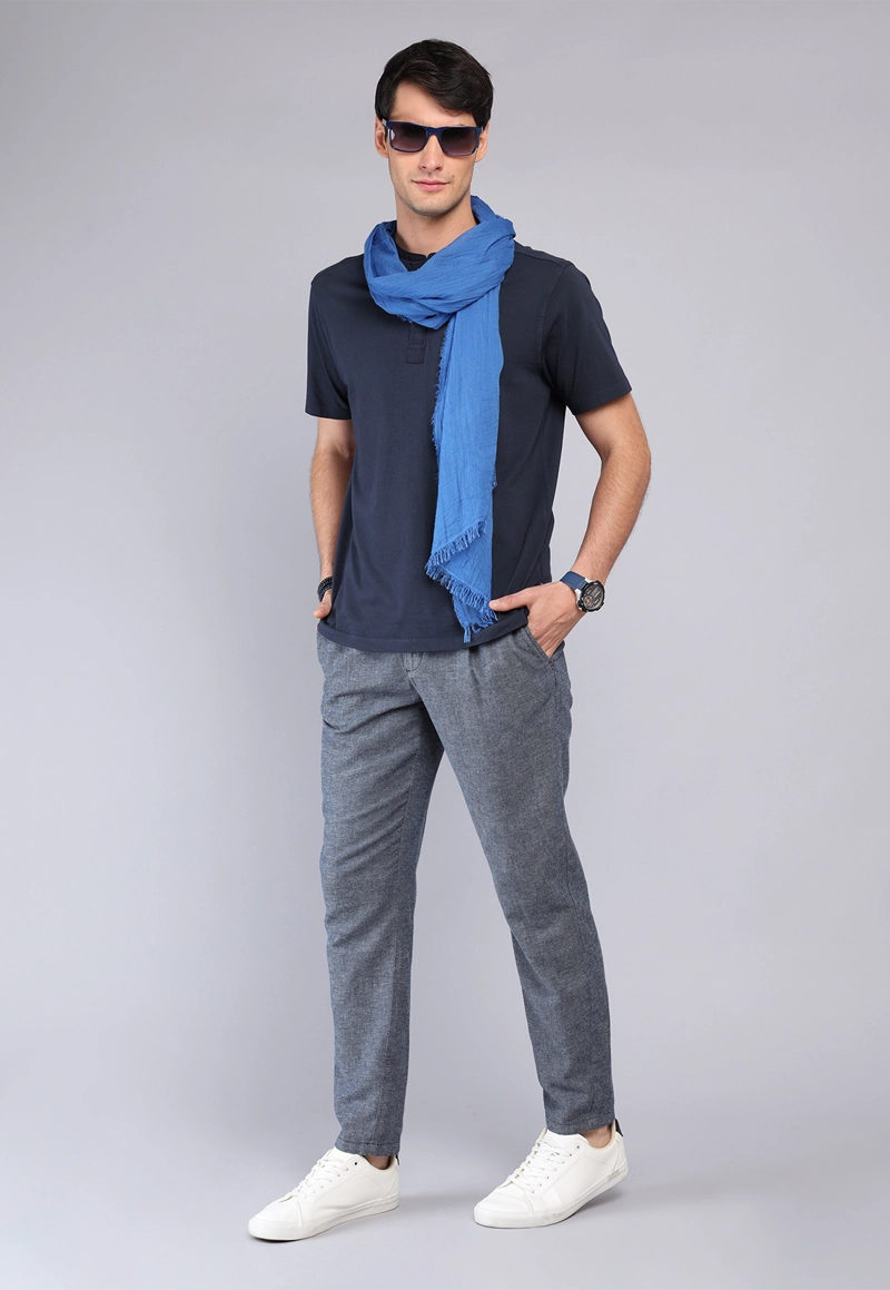 POLERA CUELLO REDONDO STONE WASH ARROW - 4