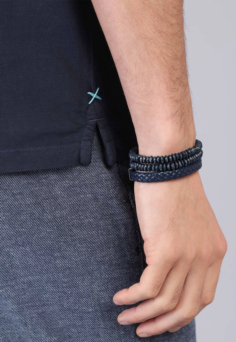 POLERA CUELLO REDONDO STONE WASH ARROW - 5