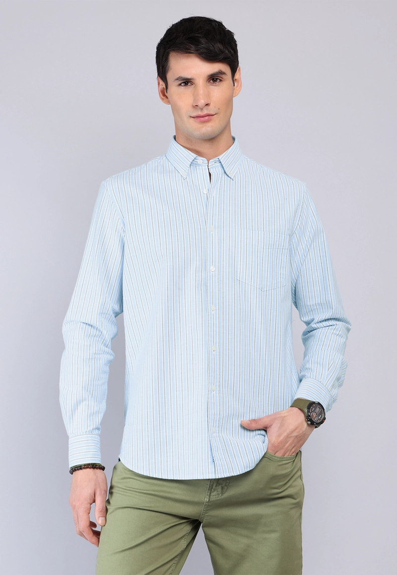 CAMISA OXFORD SPANDEX ARROW - 1