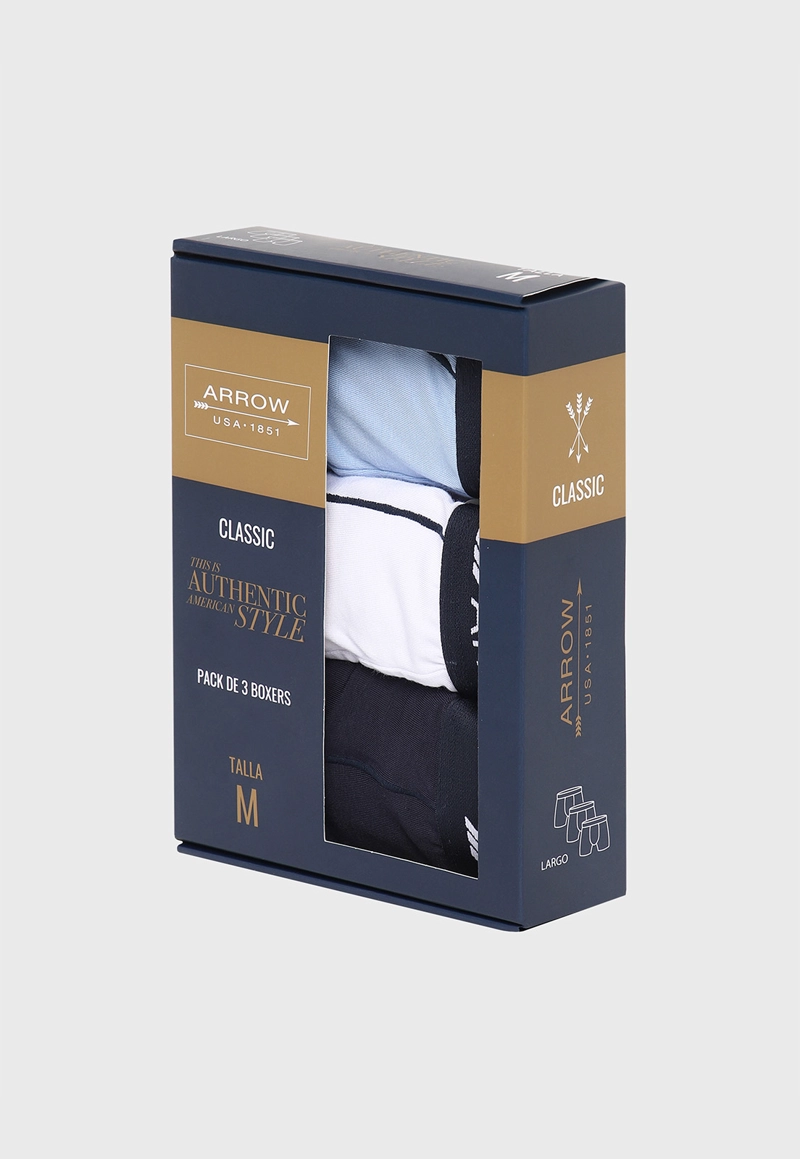 BOXER 3 UNIDADES BAMBU ARROW - 5