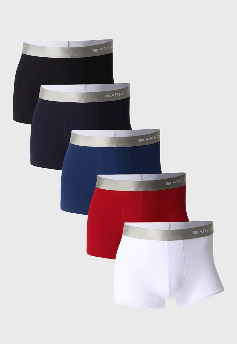 BOXER 5 UNIDADES LISO ARROW - 1