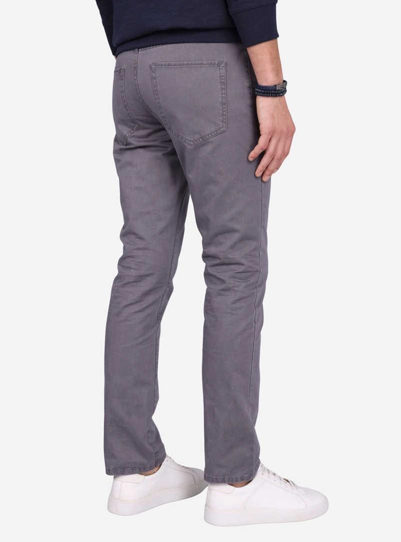 PANTALON HOMBRE ARROW 5 POCKET BASICO REGULAR FIT GRAFITO - 2