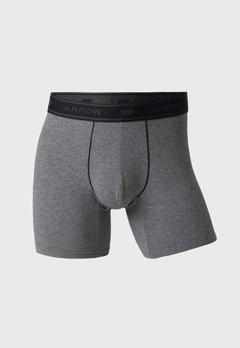 BOXER HOMBRE ARROW PACK X5 DISEÑO MELANGE ALGODON - 5