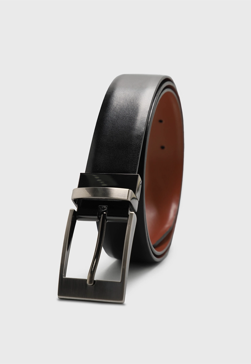 CINTURON CUERO REVERSIBLE ARROW - 1