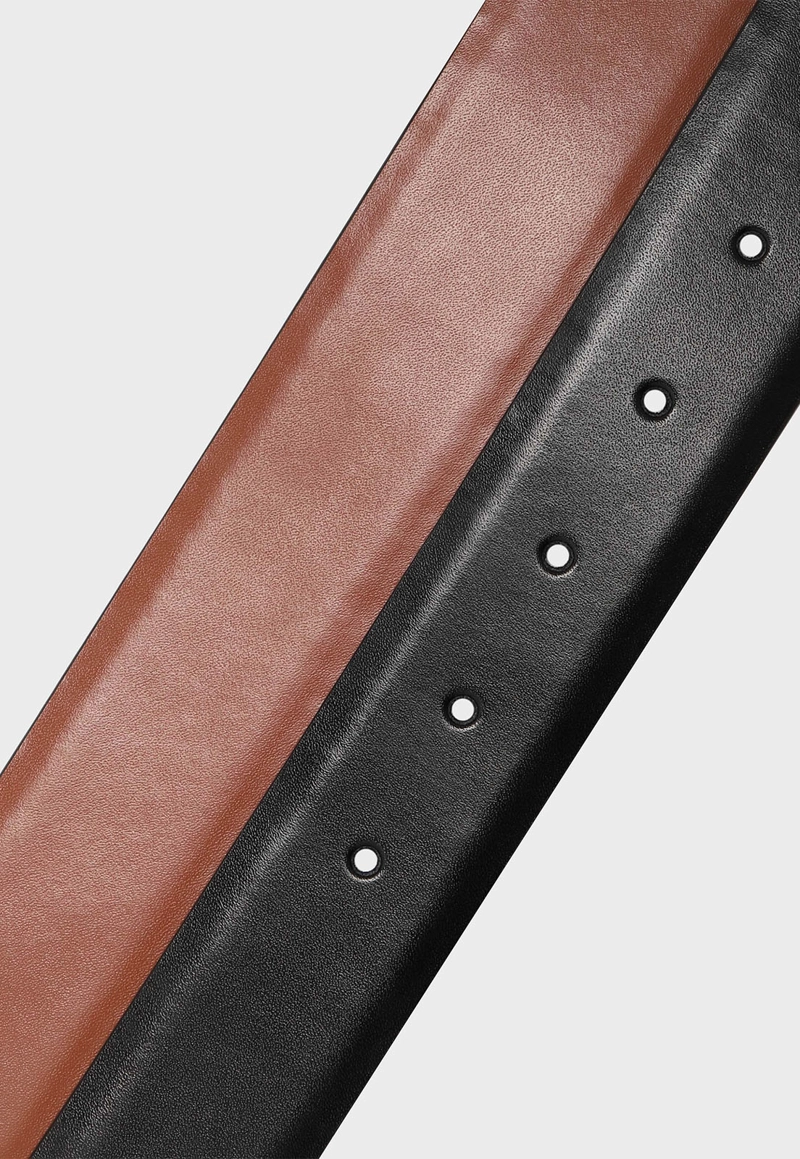CINTURON CUERO REVERSIBLE ARROW - 3