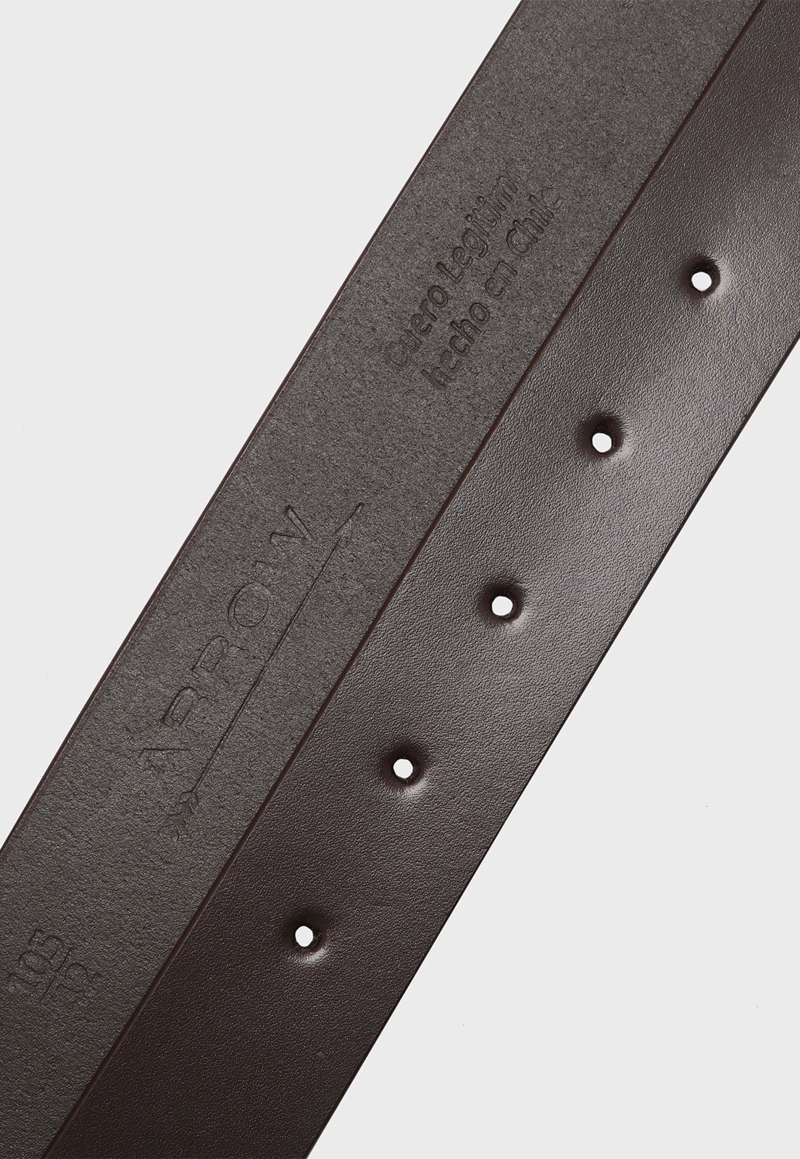 CINTURON CUERO LISO ARROW - 3