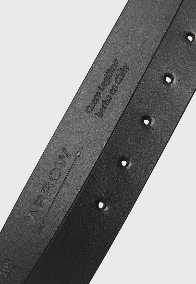 CINTURON CUERO LISO ARROW - 3