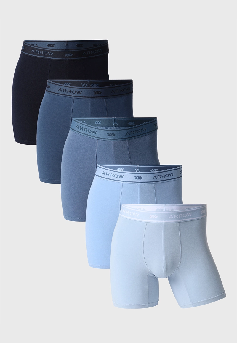BOXER 5 UNIDADES LISO ARROW - 1