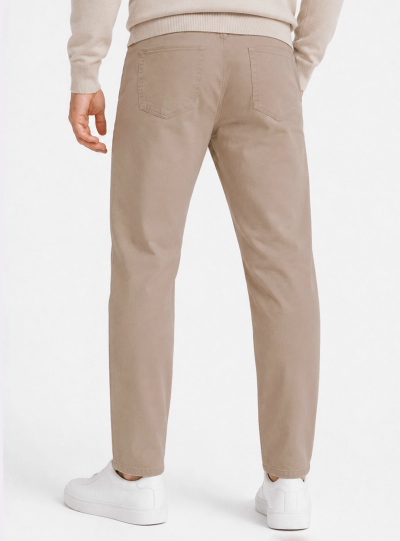 PANTALON HOMBRE ARROW 5 POCKET REGULAR FIT KHAKI - 2