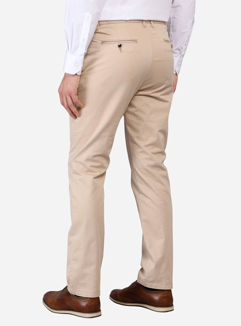 PANTALON CHINO ARROW BASICO REGULAR FIT BEIGE - 2