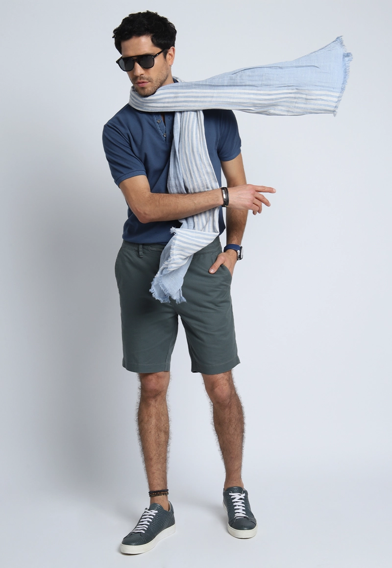 BERMUDA RELAXED FIT ARROW - 5