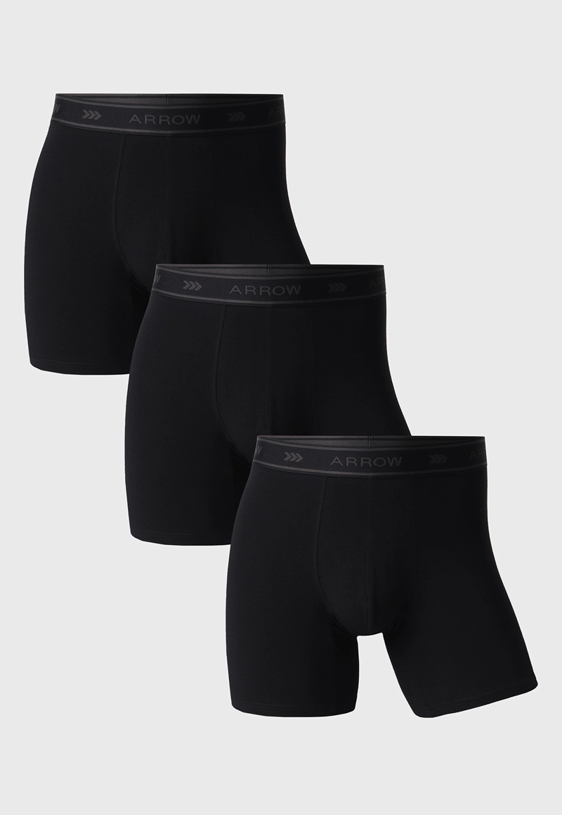 BOXER 3 UNIDADES LISO ARROW - 1