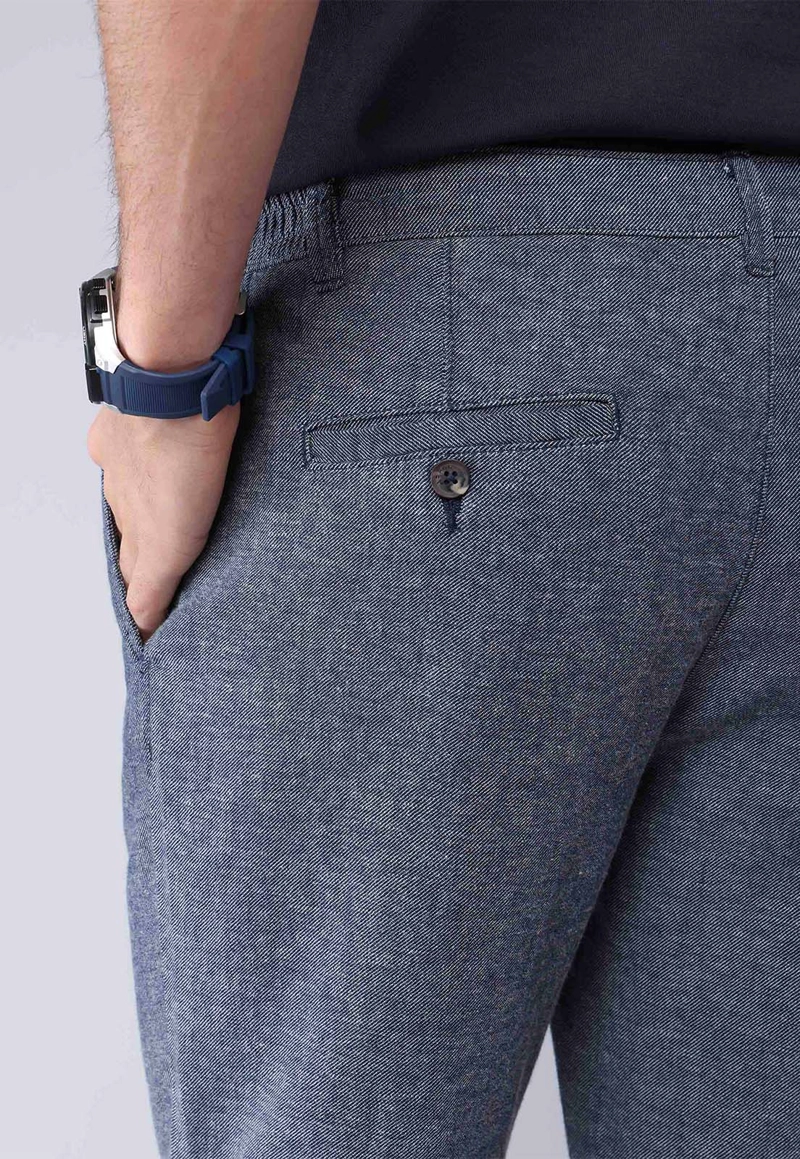 PANTALON LINO ALGODON CASUAL ARROW - 5