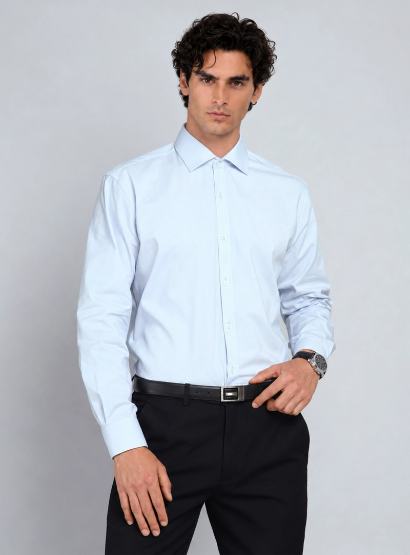 CAMISA HOMBRE ARROW FORMAL SPANDEX TEXTURADA - 1