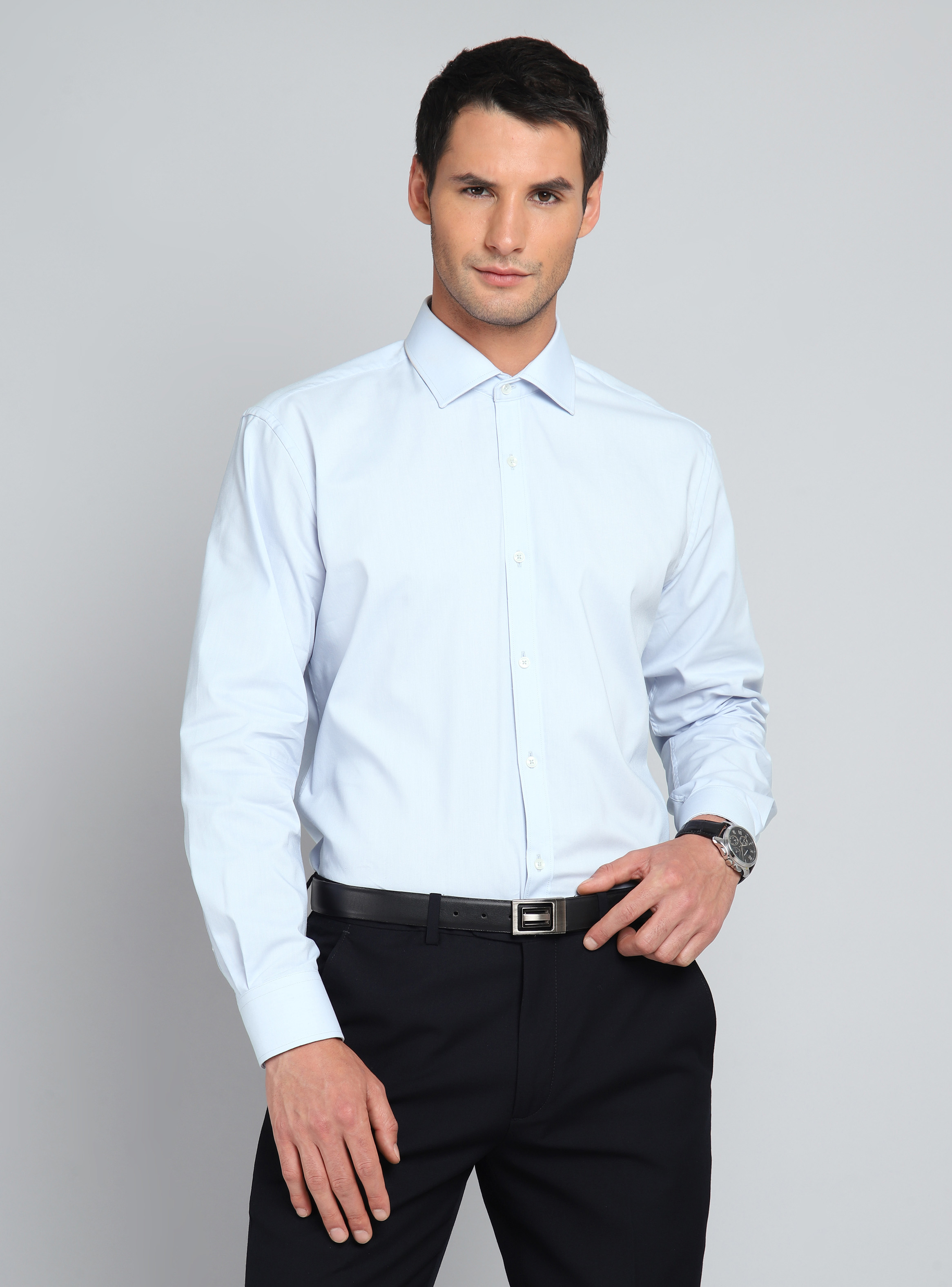 CAMISA HOMBRE ARROW FORMAL SPANDEX TEXTURADA - 1