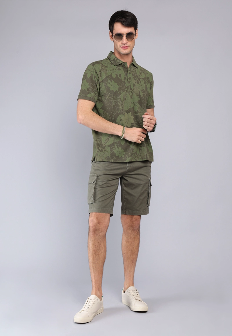 POLERA PIQUE PRINT ARROW - 4