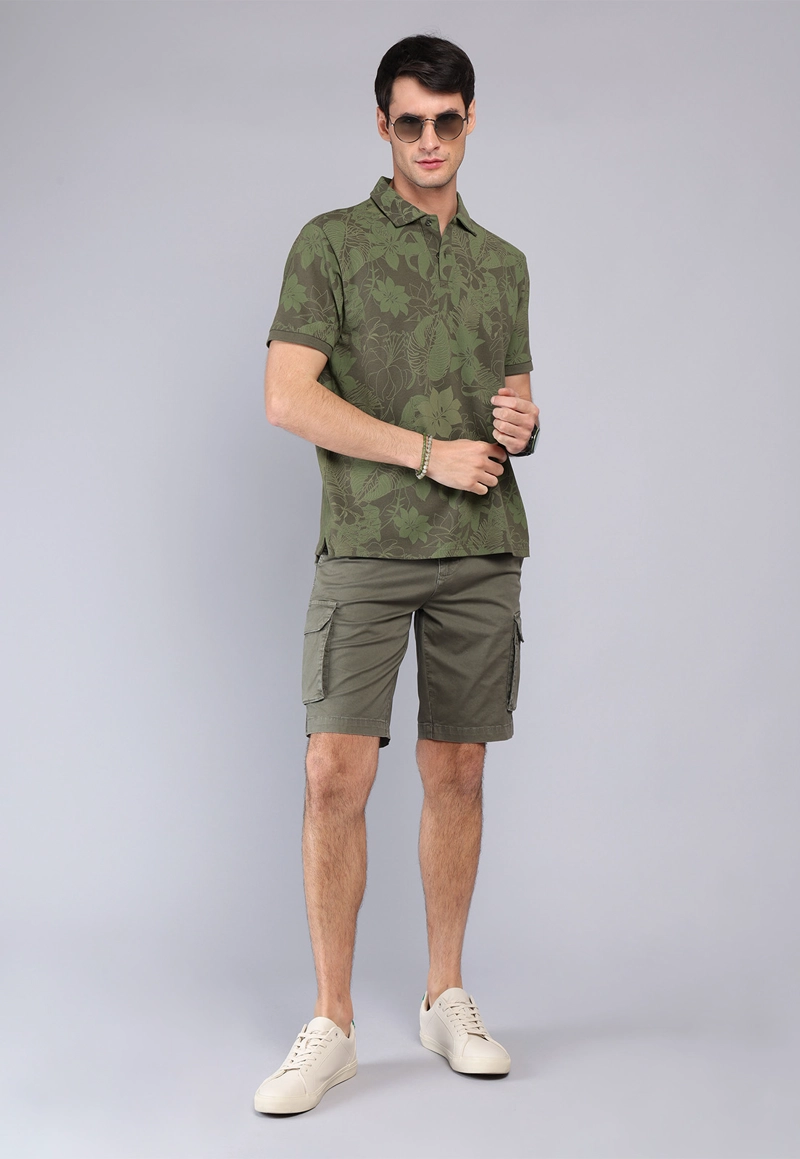 POLERA PIQUE PRINT ARROW - 4