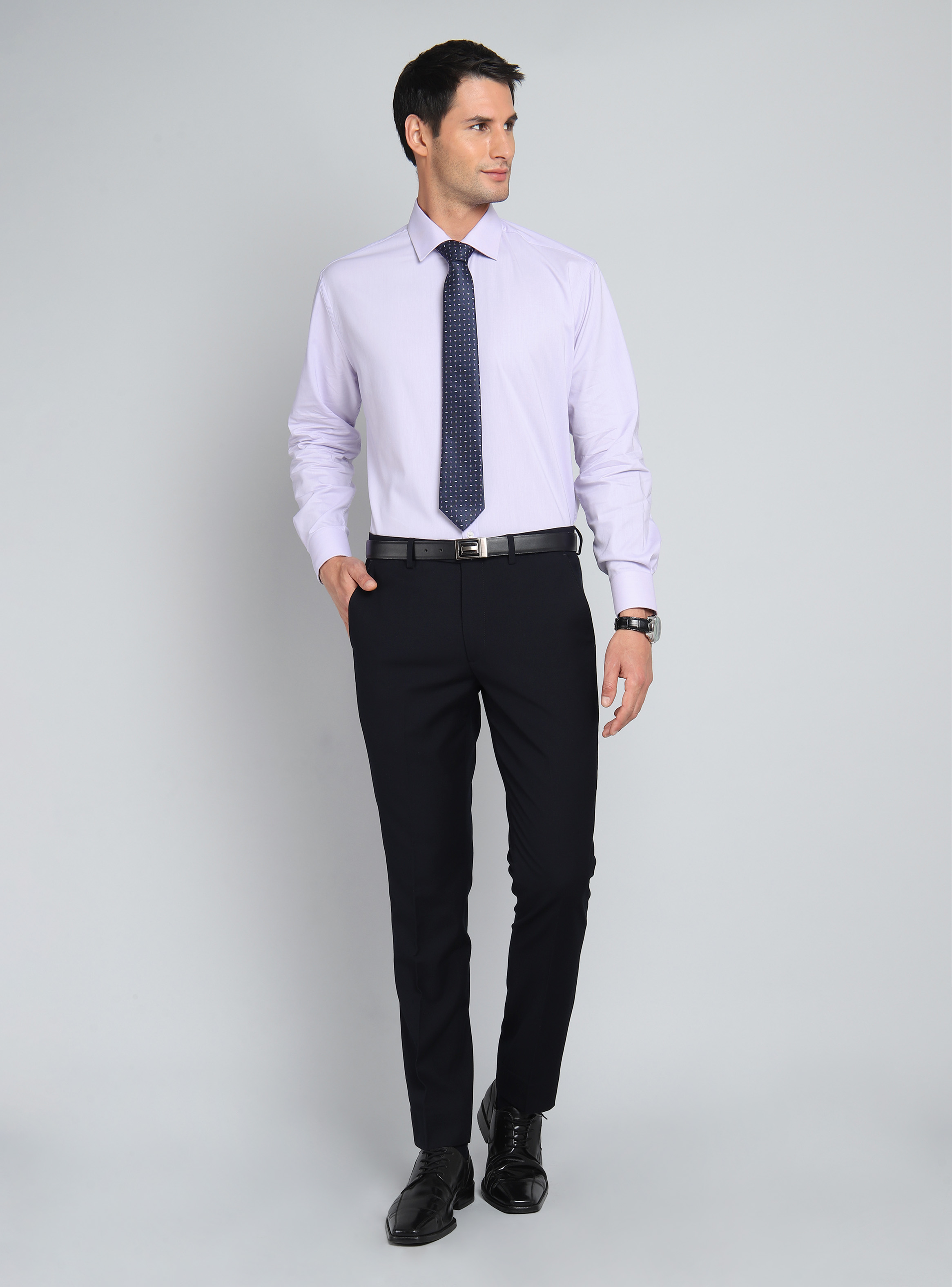 CAMISA HOMBRE ARROW FORMAL SPANDEX TEXTURADA - 5