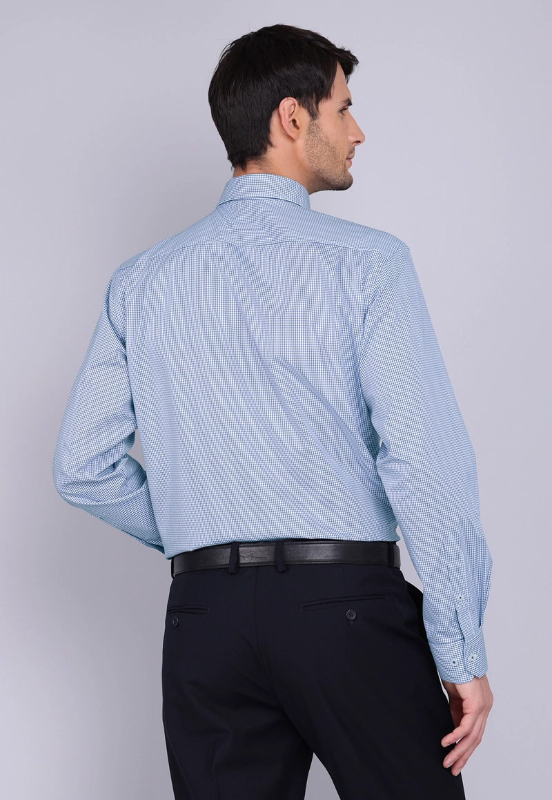 CAMISA FORMAL CUADROS SPANDEX ARROW - 3