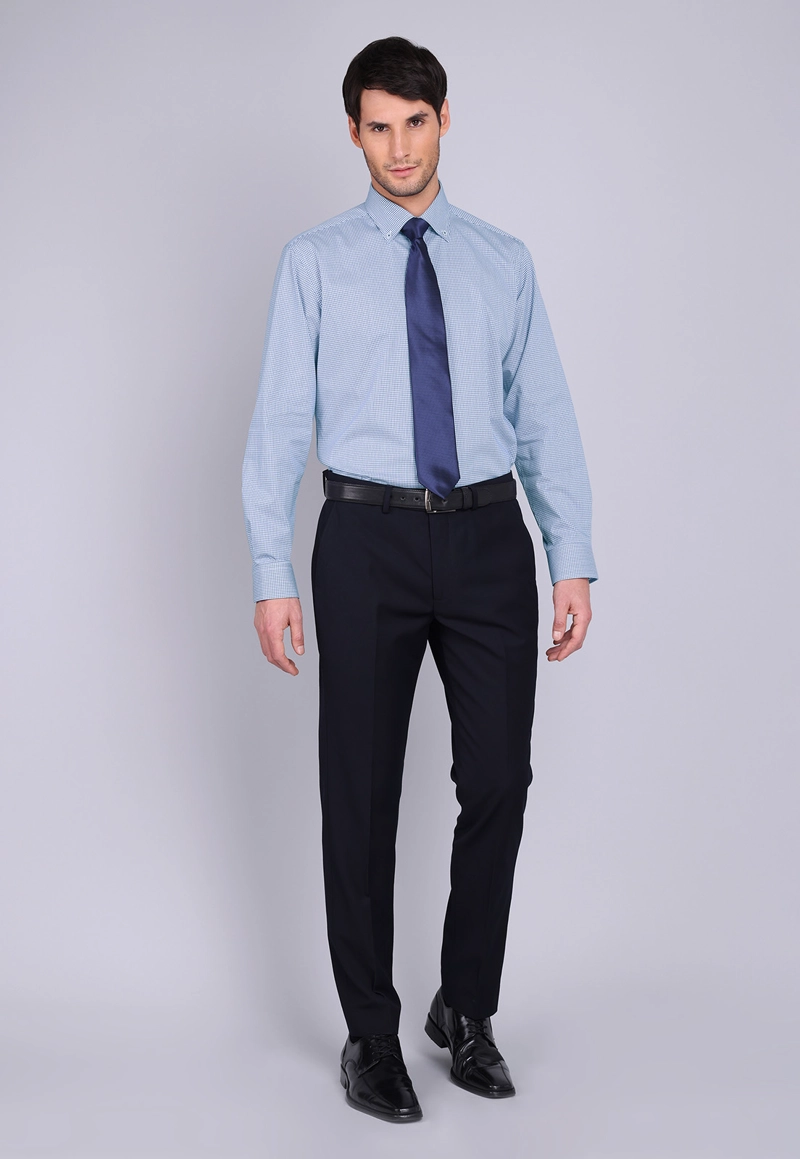 CAMISA FORMAL CUADROS SPANDEX ARROW - 5