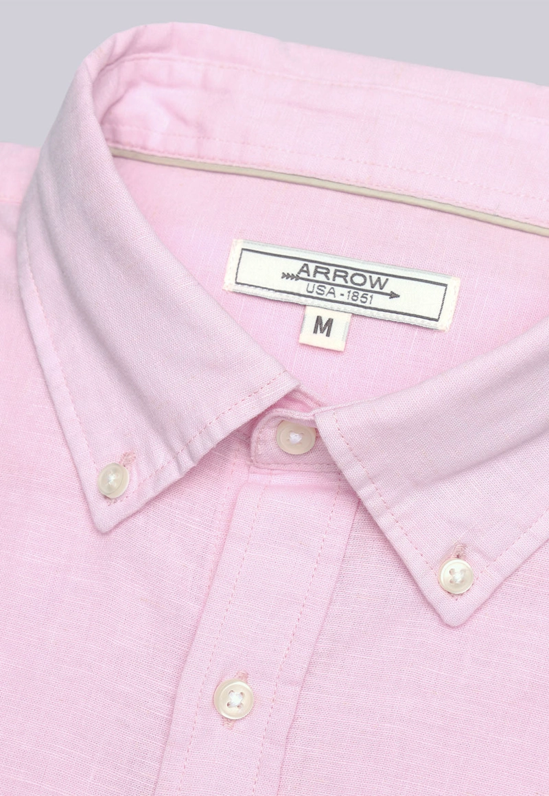 CAMISA DE LINO Y ALGODON ARROW - 5