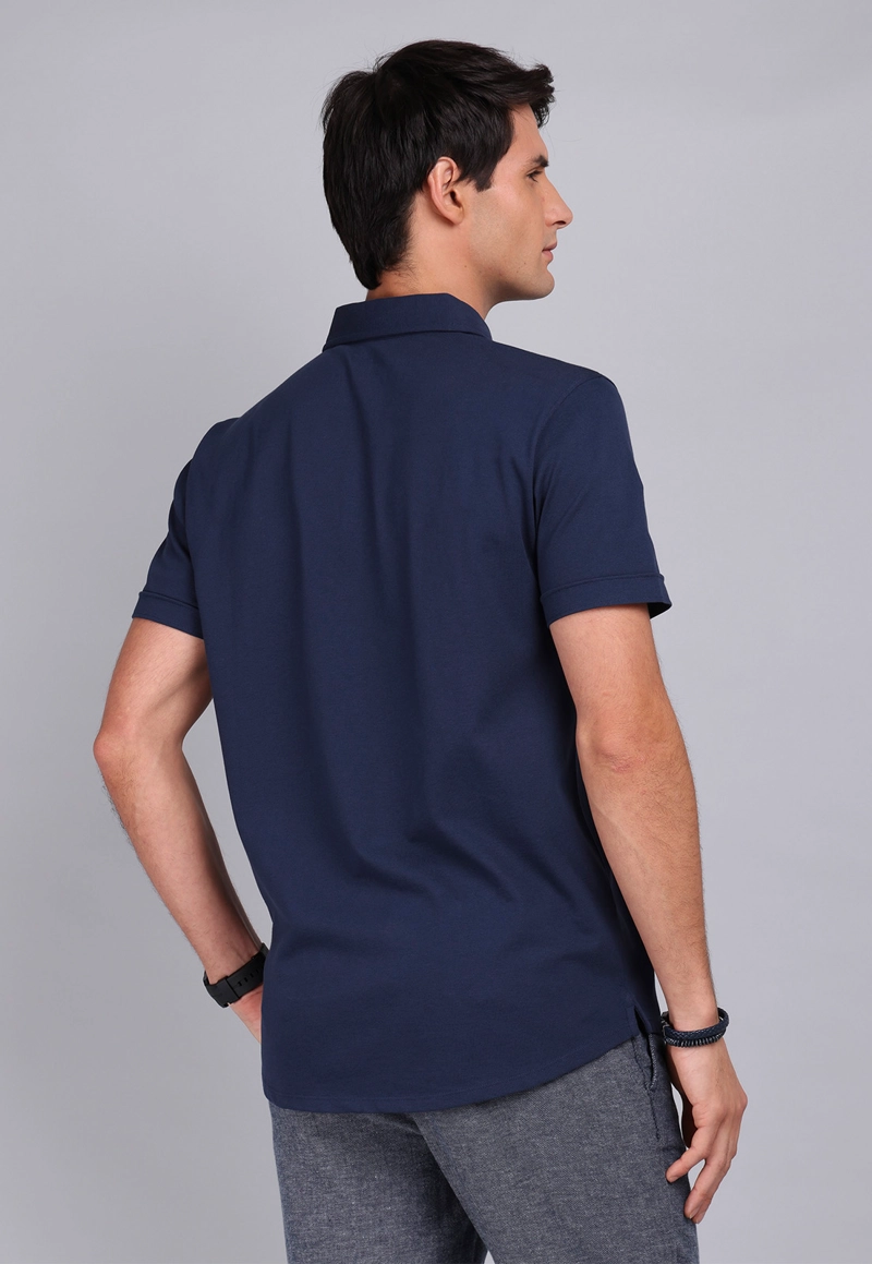 POLERA ABOTONADA SPANDEX ARROW - 2