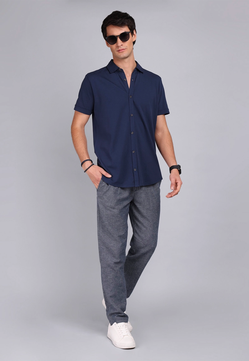 POLERA ABOTONADA SPANDEX ARROW - 4