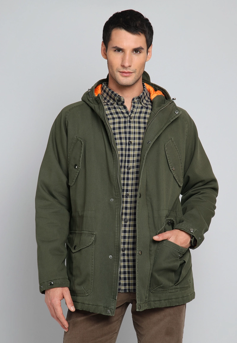 CHAQUETA CON CAPUCHA ARROW - 1