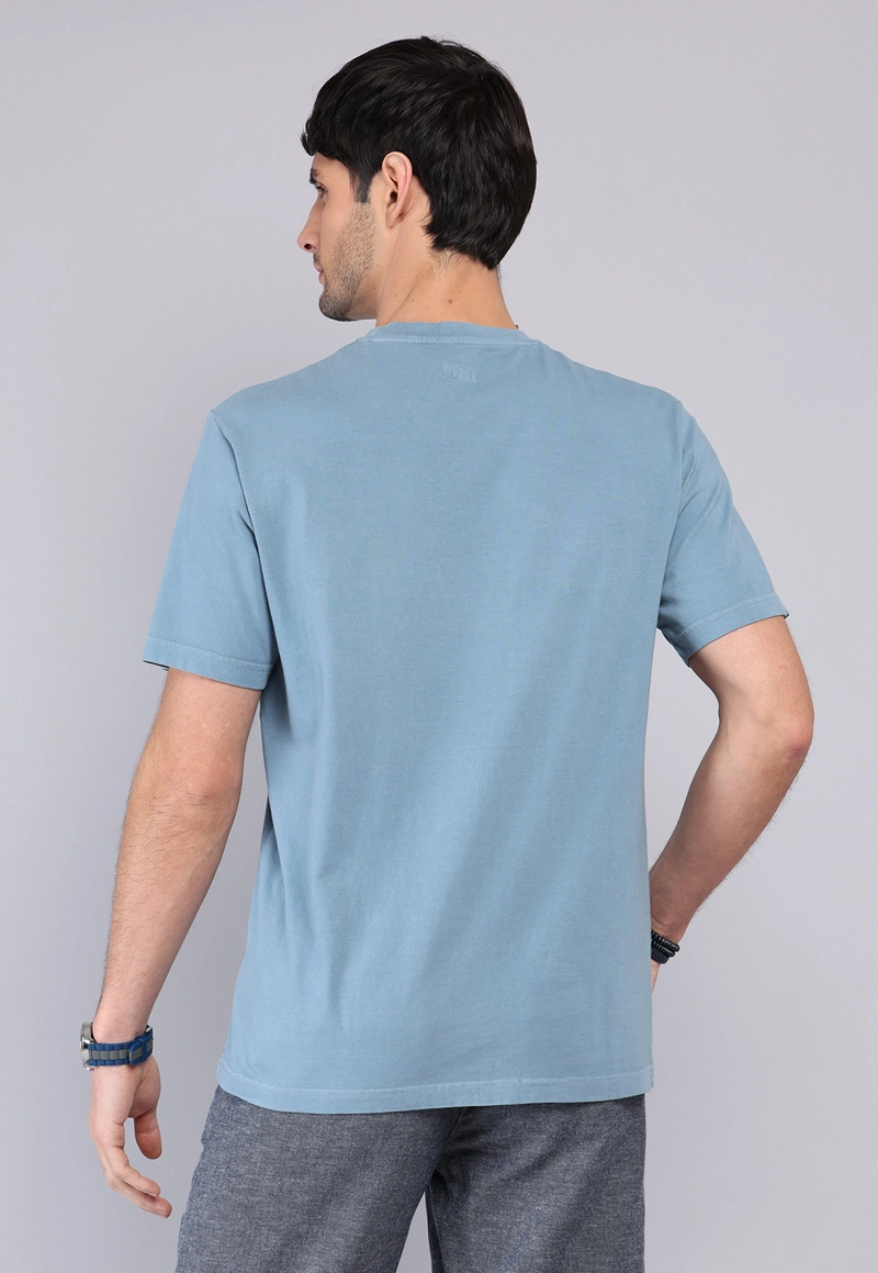 POLERA CUELLO REDONDO STONE WASH ARROW - 2