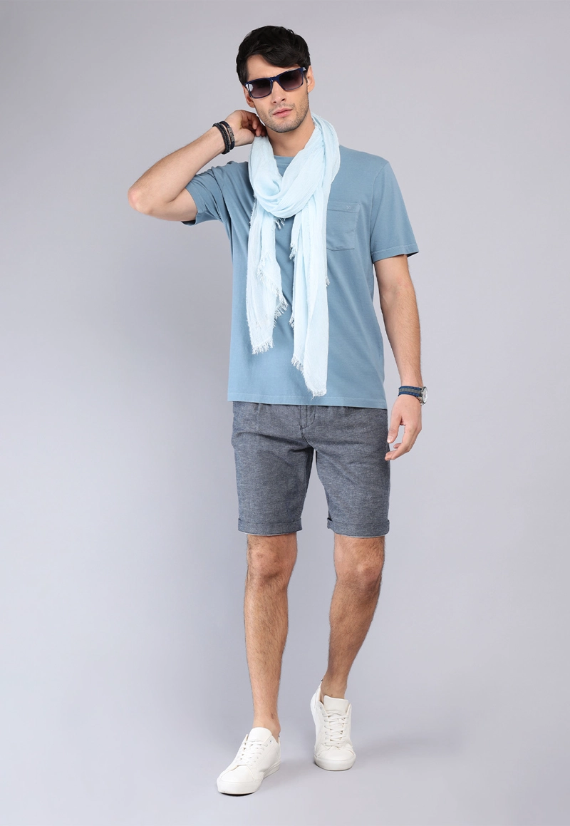 POLERA CUELLO REDONDO STONE WASH ARROW - 4