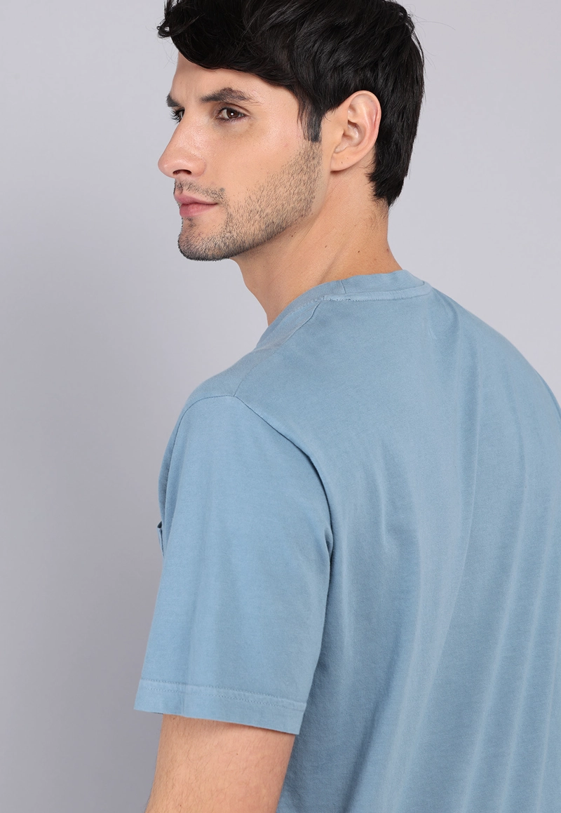 POLERA CUELLO REDONDO STONE WASH ARROW - 5